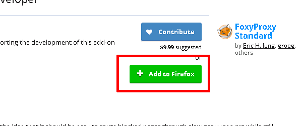 Firefox FoxyProxy Add To Firefox