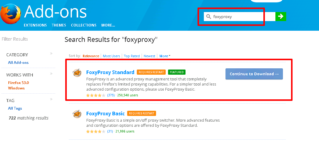 FoxyProxy-Addon-Store