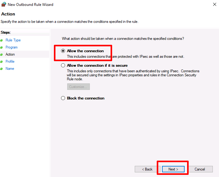 Windows-firewall-rule-openvpn-allow