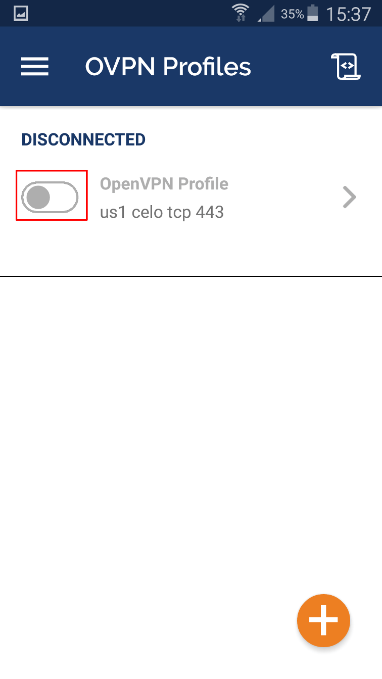 Не работает openvpn android