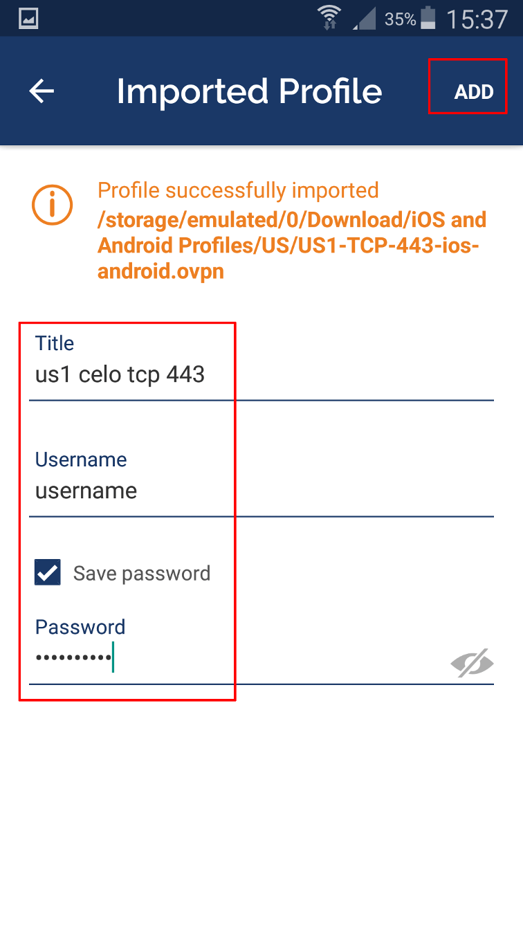 instal the last version for android OpenVPN Client 2.6.5