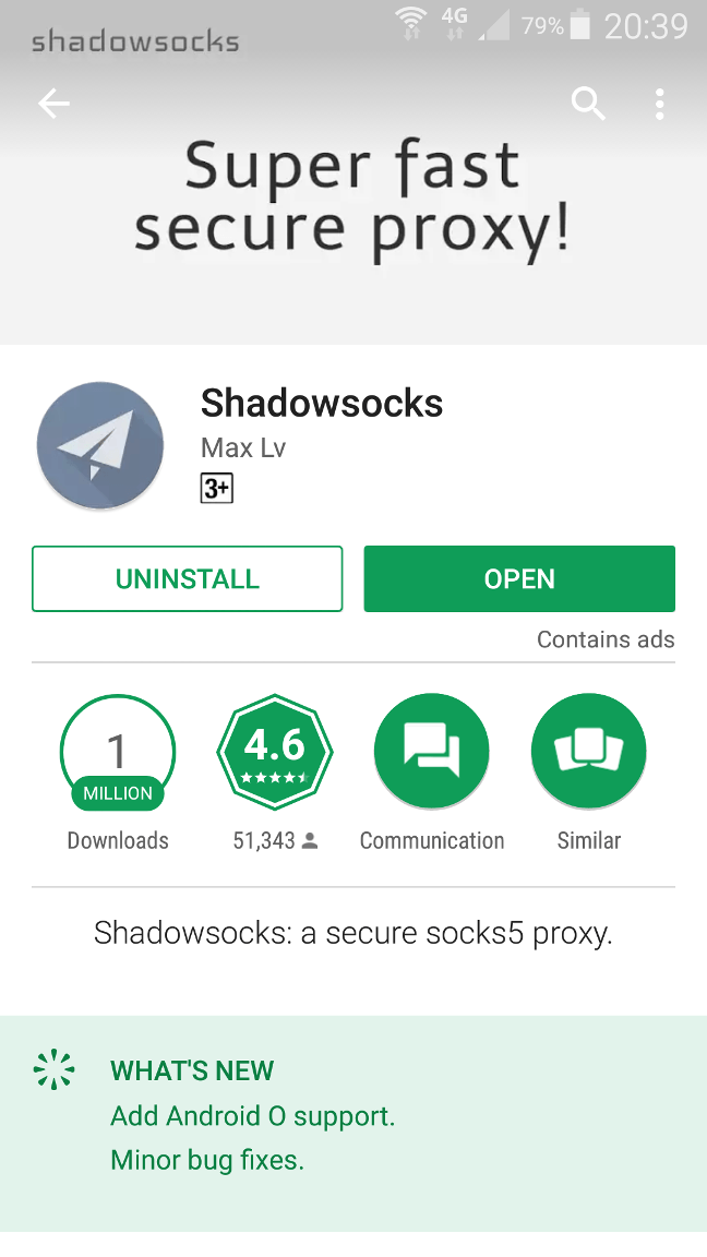 android shadowsocks play store