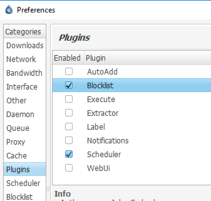 deluge plugins