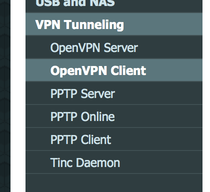 tomato vpn tunneling openvpn client