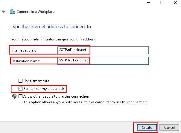 SSTP VPN Connection Wizard