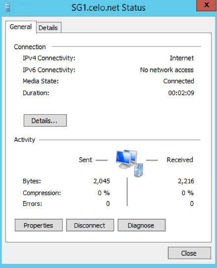 windows 8 connection status